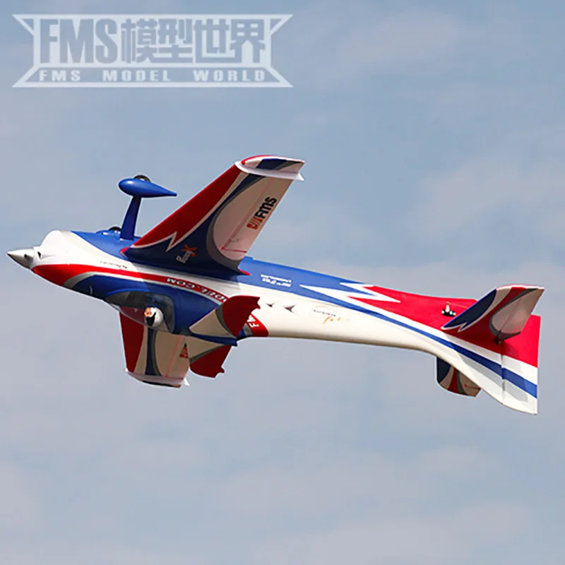 FMS 1400 мм 70CC F3A 3D аэробический самолет электронная модель пульта дистанционного
