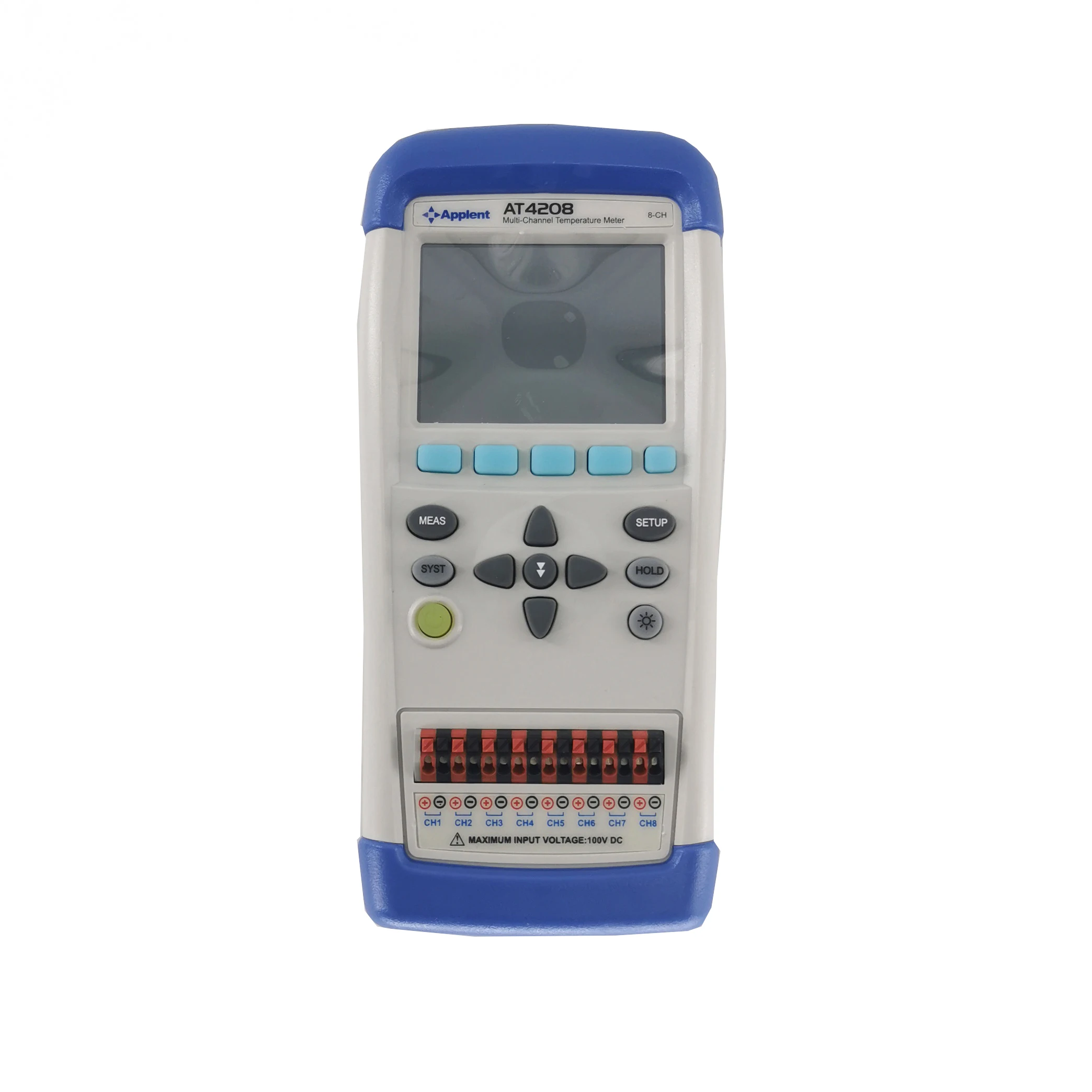 

Multi-channel Temperature Data Logger with 8 Channels TFT LCD Touch Screen USB Li-battery Handheld Temperature Meter