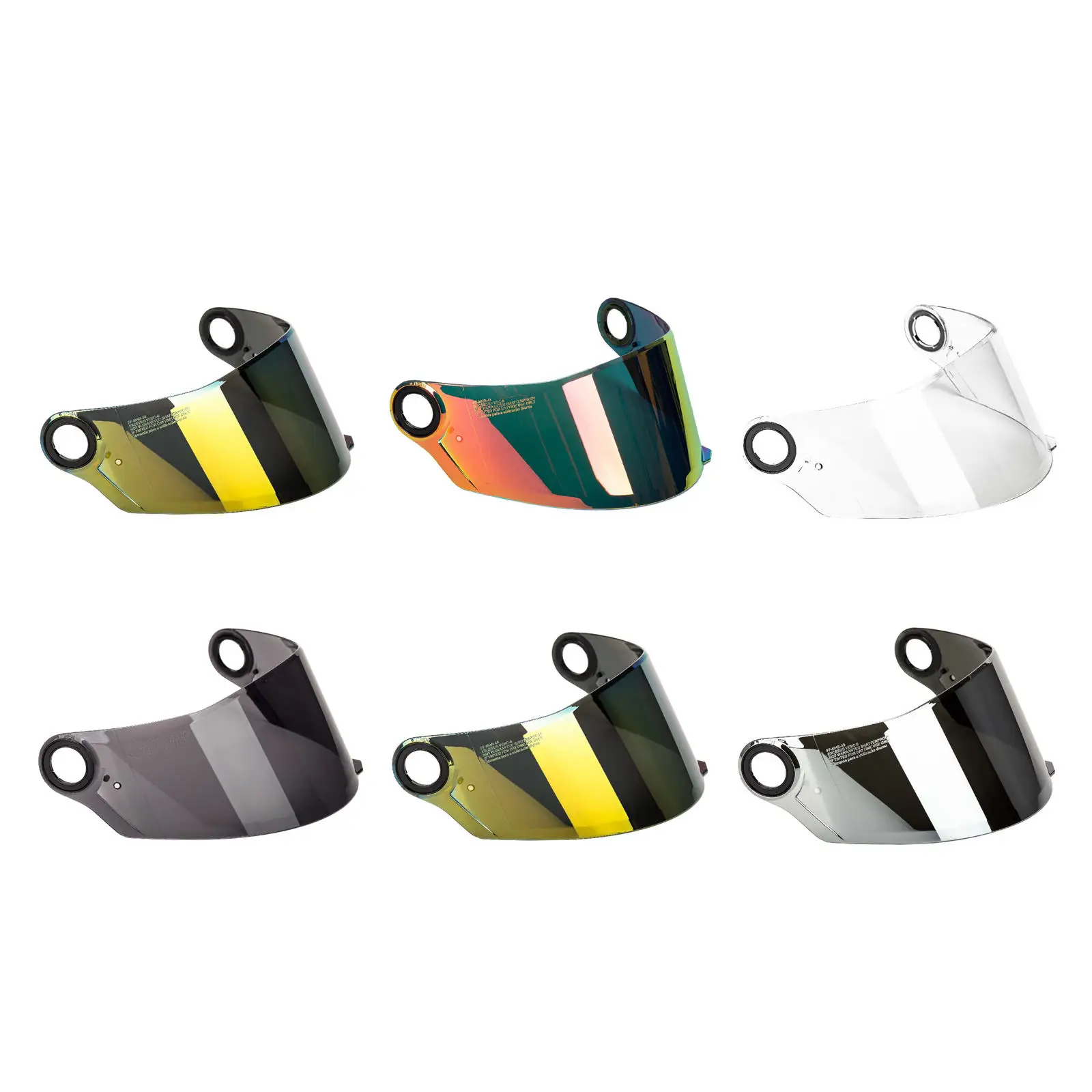 

Full Face Helmet Visor Lens Replacements Face Shields for LS2 FF358 FF396 FF392 Helmets