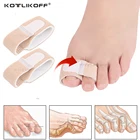 2 шт., ремешки для разделения пальца стопы, перекрывающиеся вальгусные вставки для большого пальца стопы, вставки для коррекция носка