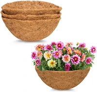 flower pot basket liners hanging coconut vegetable flower pot basket liners planter garden flower basket pot art crafts