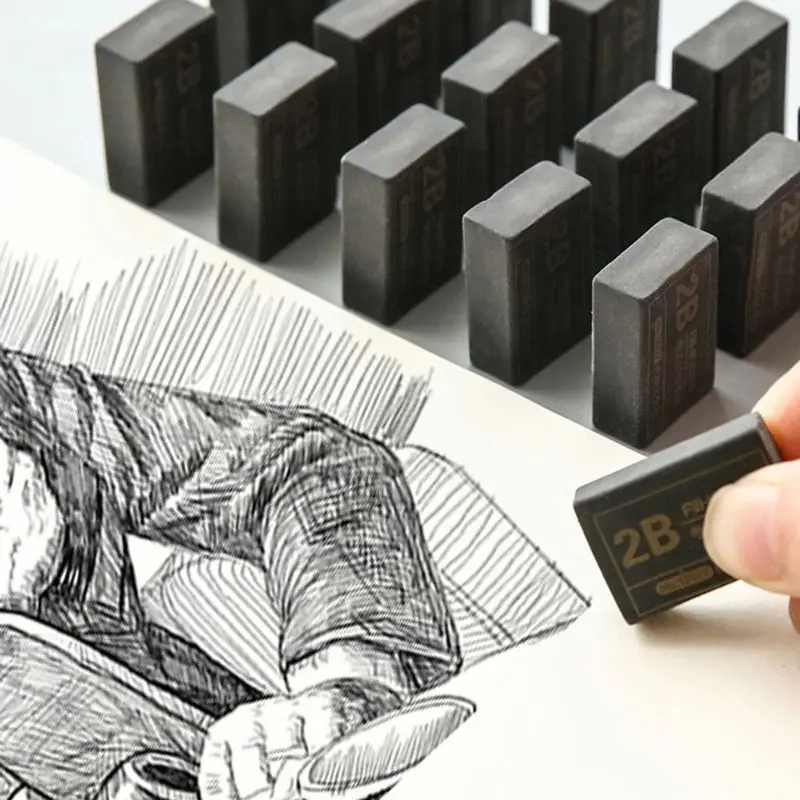 2B карандаши ластика эскизный чертёж Ластик резиновый ластик для карандаша