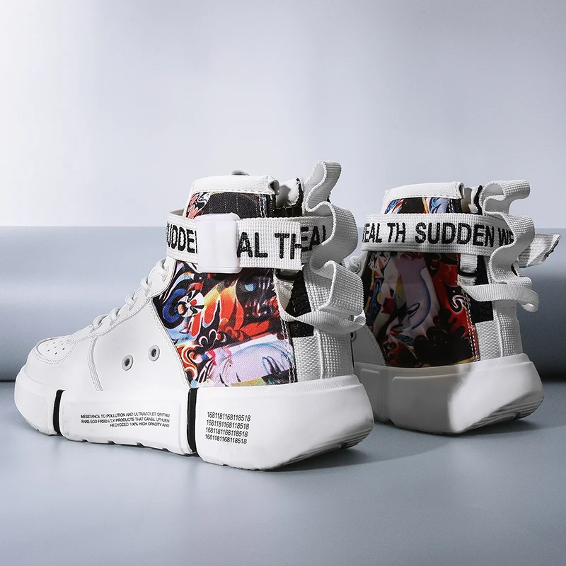 Mring/Мужская обувь в китайском стиле Молодежная с высокой талией Зимняя мужская