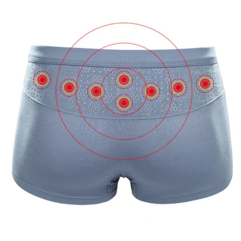 Мужские антибактериальные штаны бритис с магнитной энергией для массажа со