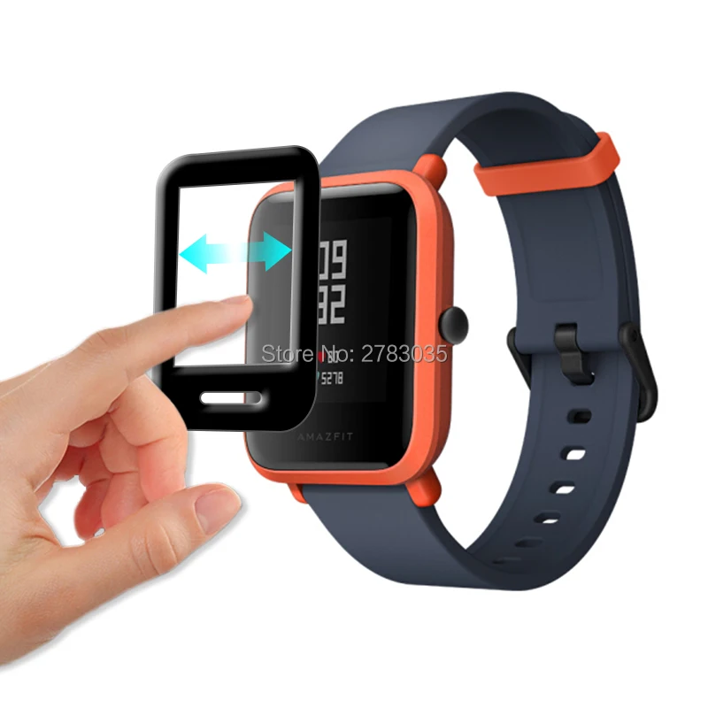 Для Amazfit SmartBand полное покрытие 3D изогнутое мягкая ПММА ПЭТ пленка протектор