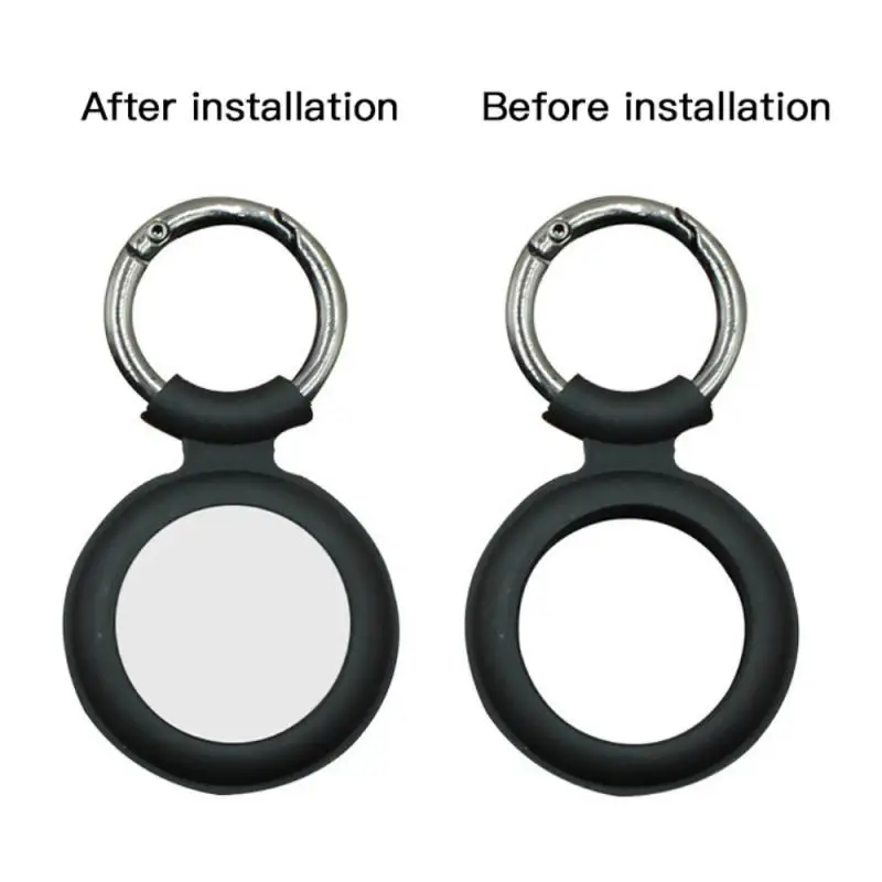 

Защитный чехол для Apple airtag, силиконовый чехол-брелок для защиты от царапин