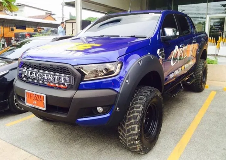 9 дюймов арок колесная арка аксессуары черный Цвет Брызговики для Ford Ranger T7