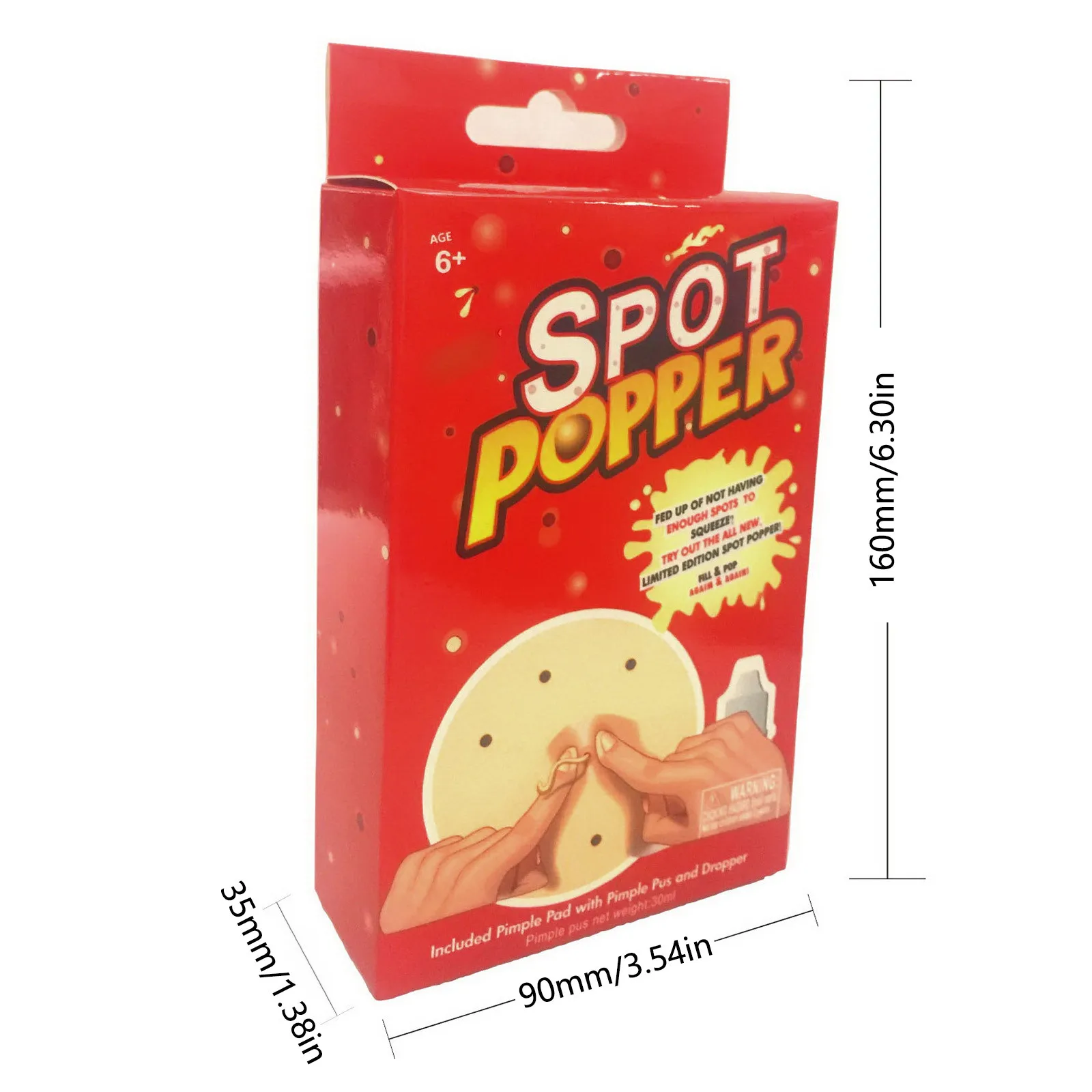 

Puistje Popping Popper Novelty Gags Bananasplit Speelgoed Grappig Remover Stop Squeeze Acne Squishy Anti Speelgoed Grappige Gift