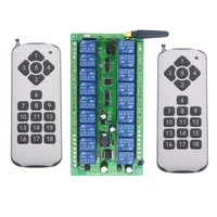 dc 24v12v wide voltage 18 ch 18ch rf wireless remote control switch system transmitter receiver315433 92 mhz with antenna