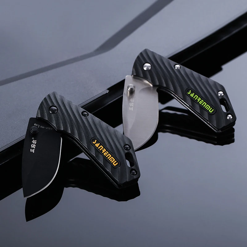 Sanrenmu 4059 портативный EDC Складной карманный нож с зажимом для ремня для кемпинга путешествий и выживания