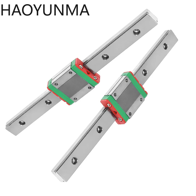 Миниатюрная линейная направляющая MGN12 MGN7 MGN9 MGN15 2 шт. + MGN9C MGN12C MGN15C каретка для