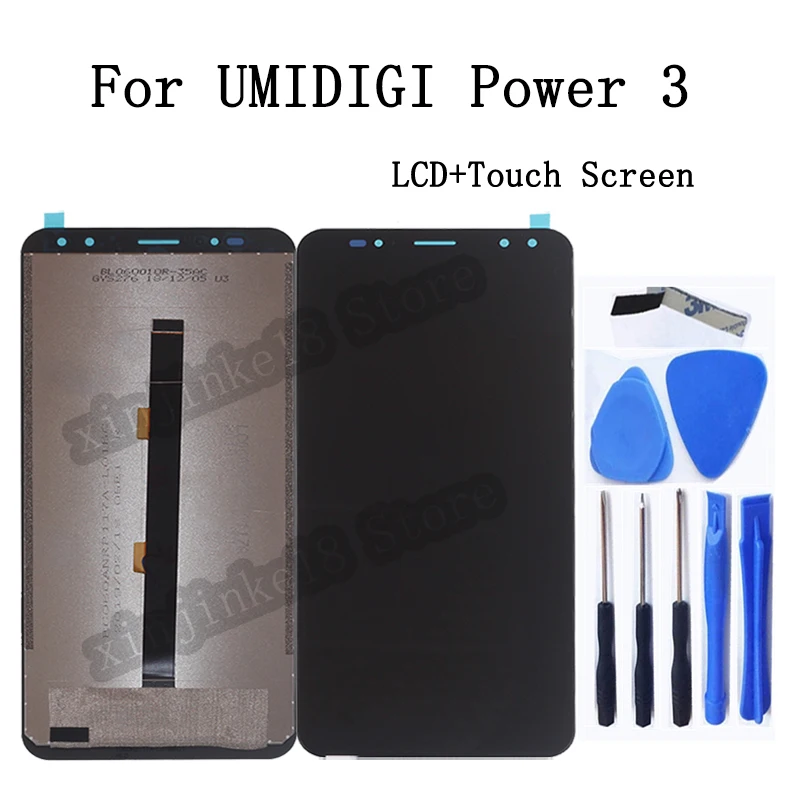 Оригинальный ЖК дисплей для UMI UMIDIGI Power 3 6 53 дюйма сменный дигитайзер сенсорного