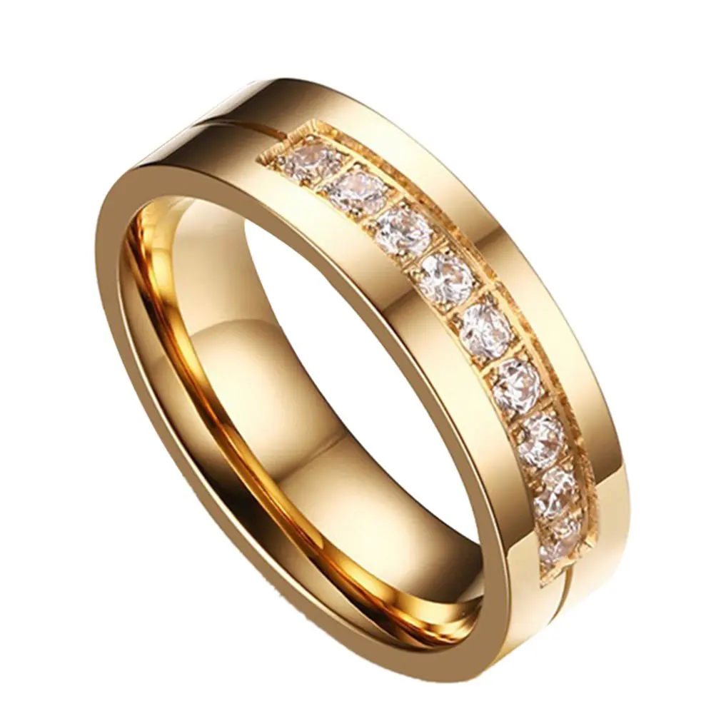 Женское кольцо с кристаллом циркония оригинальное в европейском и американском