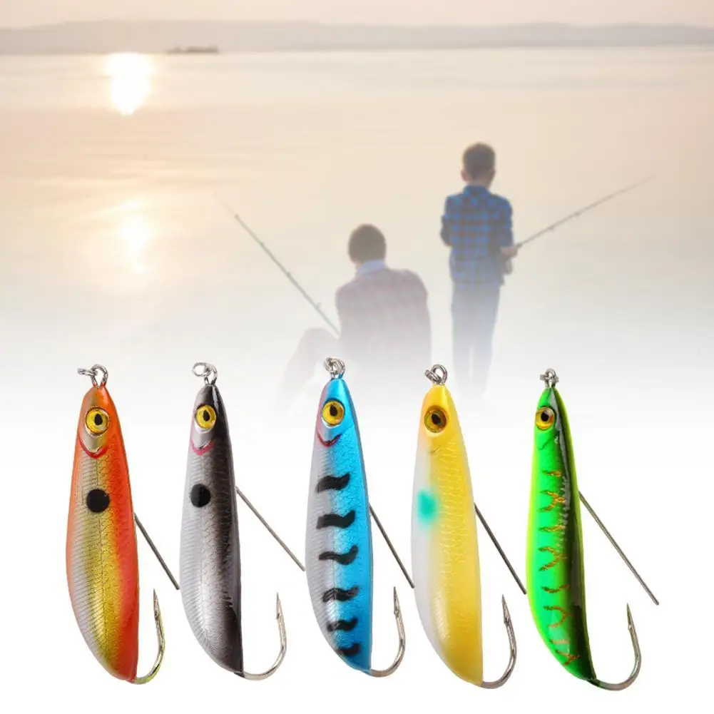 

30% Discounts Hot! 8.5cm 19.9g Fishing Lure Lifeliked Simulation Metal Pre-Rigged Sinking Lure for Saltwater Freshwater