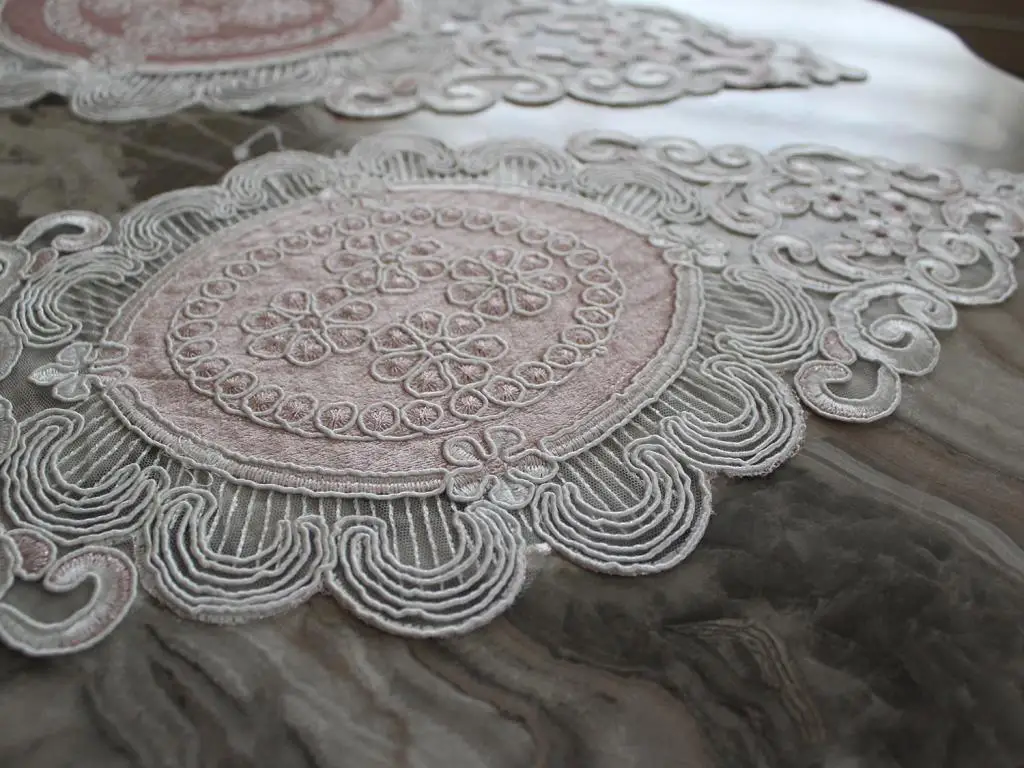 

Candy Velvet Bedroom Set Powder