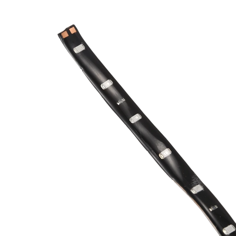 

1 30cm 15 LED Flexible Car Auto Strip Neon Light Lamp blue