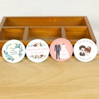 Магнитные магнитные кухонные украшения на заказ, свадебные подарки, семейные искусственные сувениры