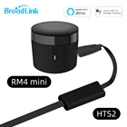 Broadlink RM4 mini Bestcon RM4C mini WiFi ИК универсальный интеллектуальный пульт дистанционного управления для автоматизации умного дома работает с Google Alexa