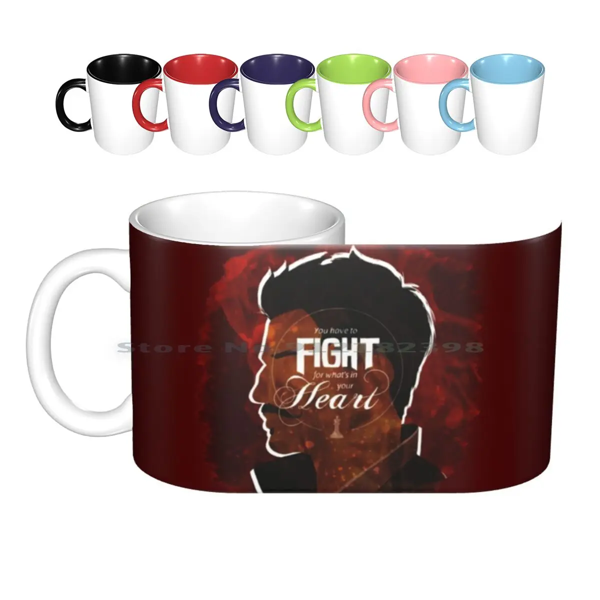

Dorian-Fight For What's In You Heart Ceramic Mugs Coffee Cups Milk Tea Mug Dorian Dorian Pavus Dragon Age Inquisition Mage