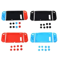 11 in 1 silicone shockproof anti wear replacement protective sink cover set for nintendo switch console ns joy con controller