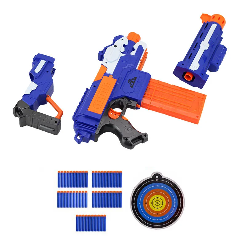 4/6 шт. DIY Съемный игрушечное оружие против для NERF страйкбол воздушного Пистолеты с