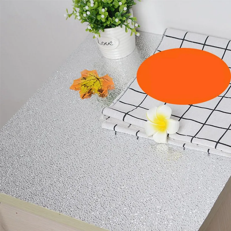 60x100 см Кухня маслонепроницаемый Водонепроницаемый наклейки алюминиевая фольга