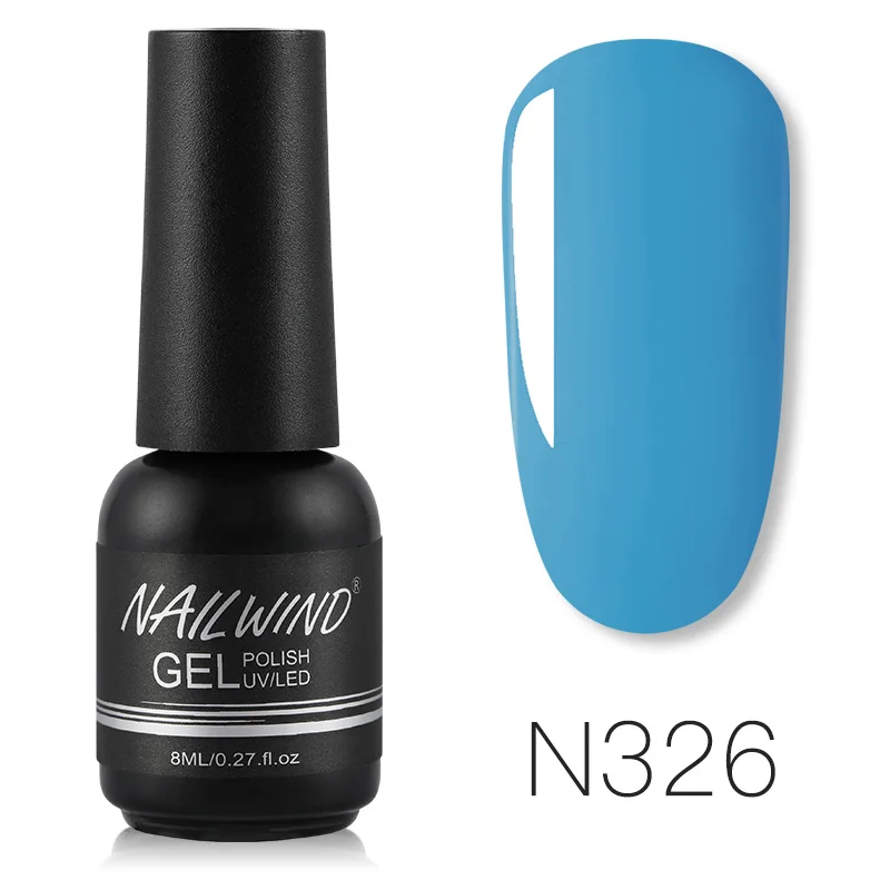 NAILWIND Гибридный лак набор все для маникюра Полупостоянный гель uv Vernis светодиодный гель лак впитывающийся художественный Гель-лак для ногтей - Цвет: RE11-N326