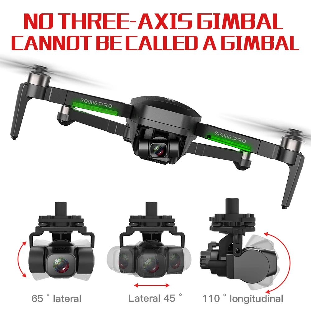 SG906 PRO 2 /SG906 камера Дрон 4k Профессиональный Квадрокоптер с камерой RC
