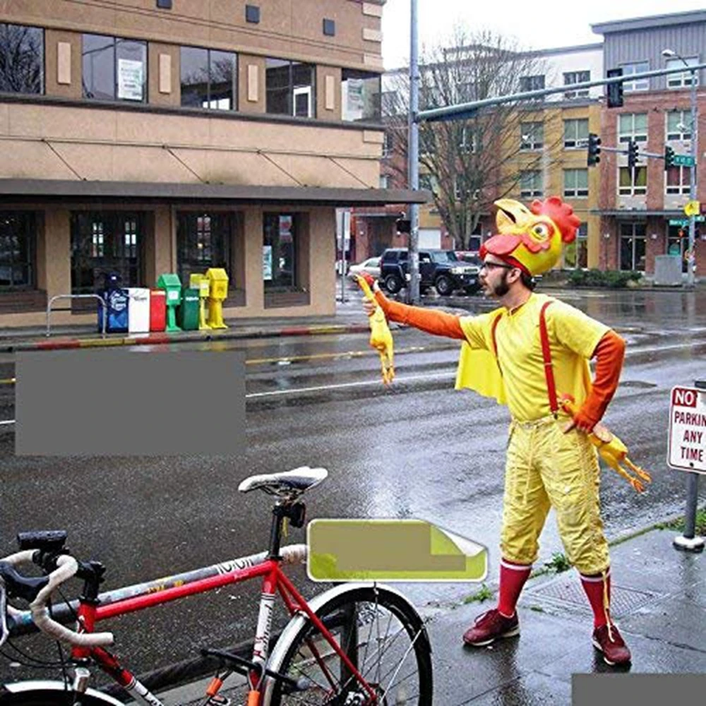 Molezu куриная маска Хэллоуин новинка костюм вечерние латексная голова животного