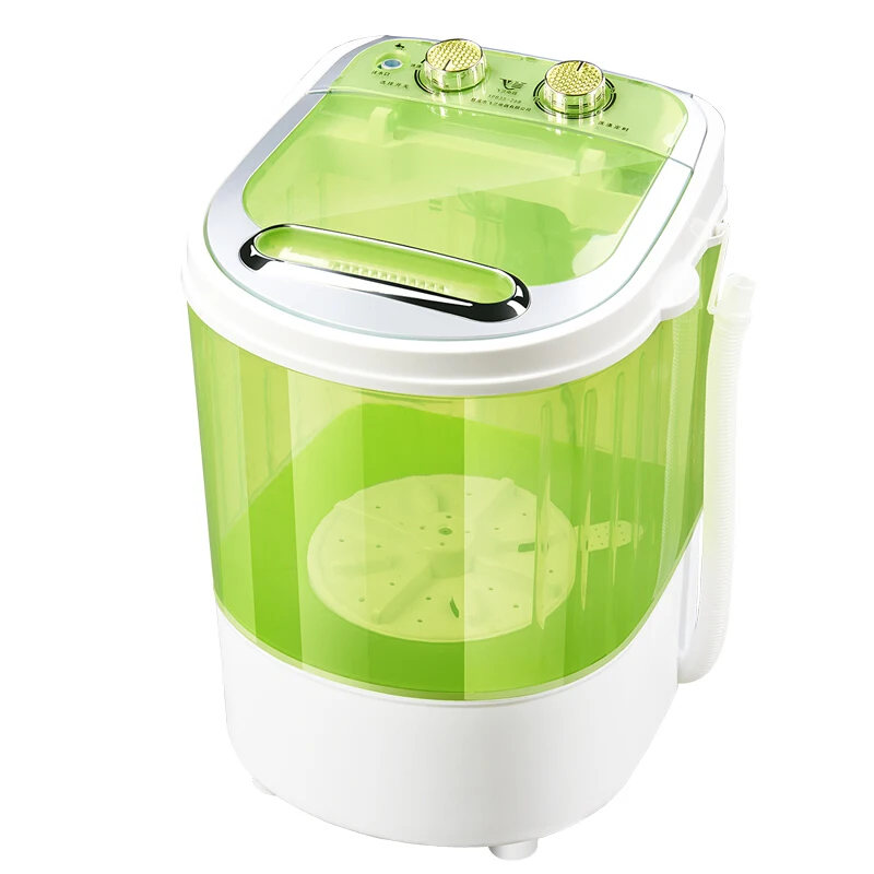 

Mini Hand Shake Washing Machine Fully-automatic 3KG Household Small Baby Wave Wheel Compact Washing Machine Home Travel Dual Use