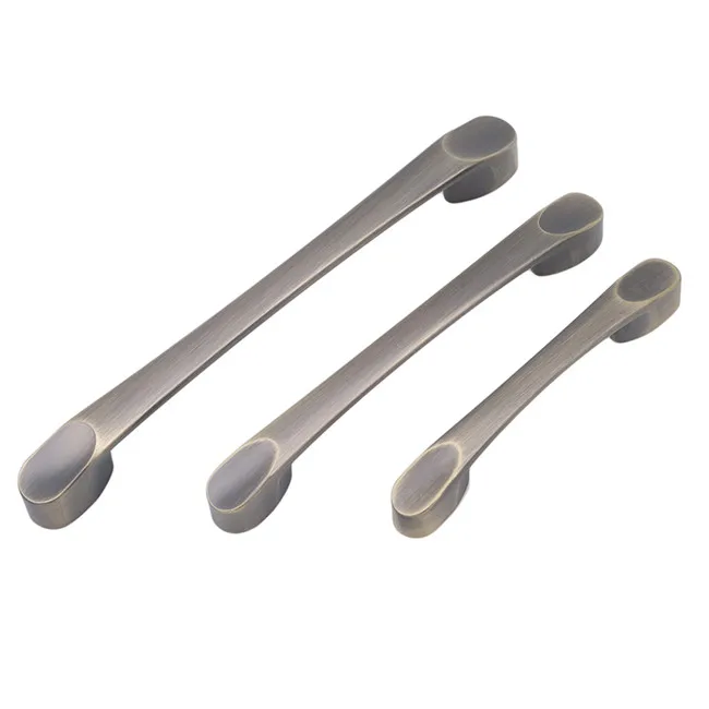 Черная дверная ручка ручки и для кухонного шкафа мебели ящика дверные