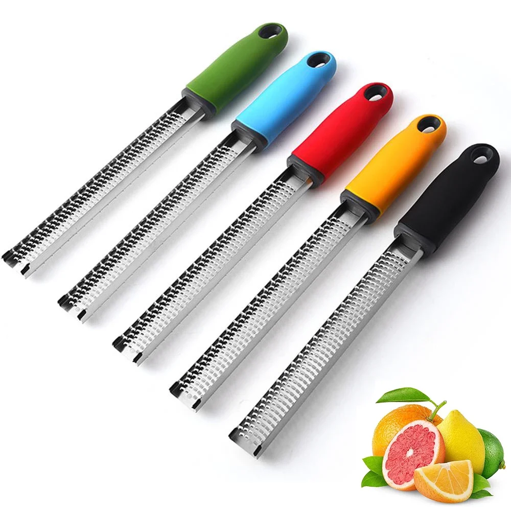 

Citrus Lemon Zester Cheese Grater Stainless Steel Mill Cheese Grater Tools Chocolate Lemon Zester Fruit Peeler Rape Cuisine