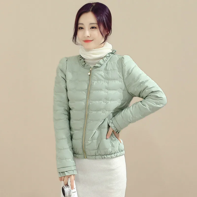 Осенне зимнее хлопковое пальто облегающая зимняя куртка для девочек одежда