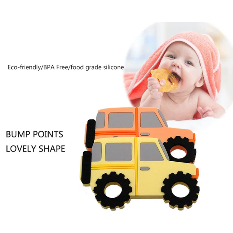 Детская Силиконовая пустышка для прорезывания зубов 5 шт.|Детские прорезыватели|