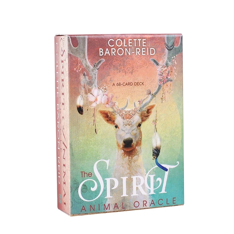 68 шт карты Таро палубы игры на английском языке для новой версии Tarot духа