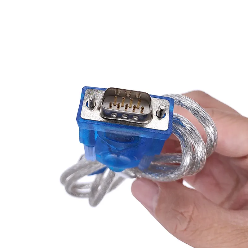 2 шт. CH340 USB к RS232 серийный Порты и разъёмы 9 Pin DB9 кабель Serial COM адаптер конвертер