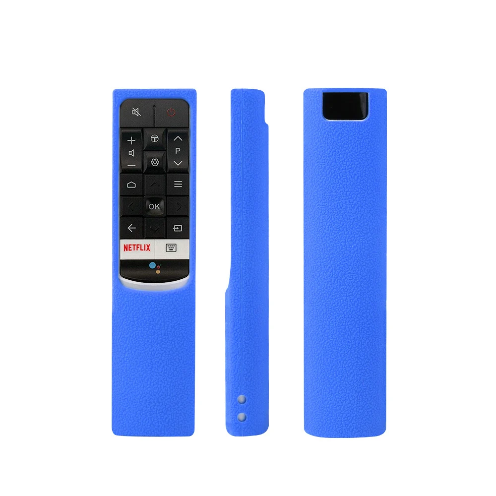 Силиконовый защитный чехол SIKAI для TCL RC602S голосовой поиск пульт дистанционного управления Пылезащитный держатель для пульта дистанционного управления