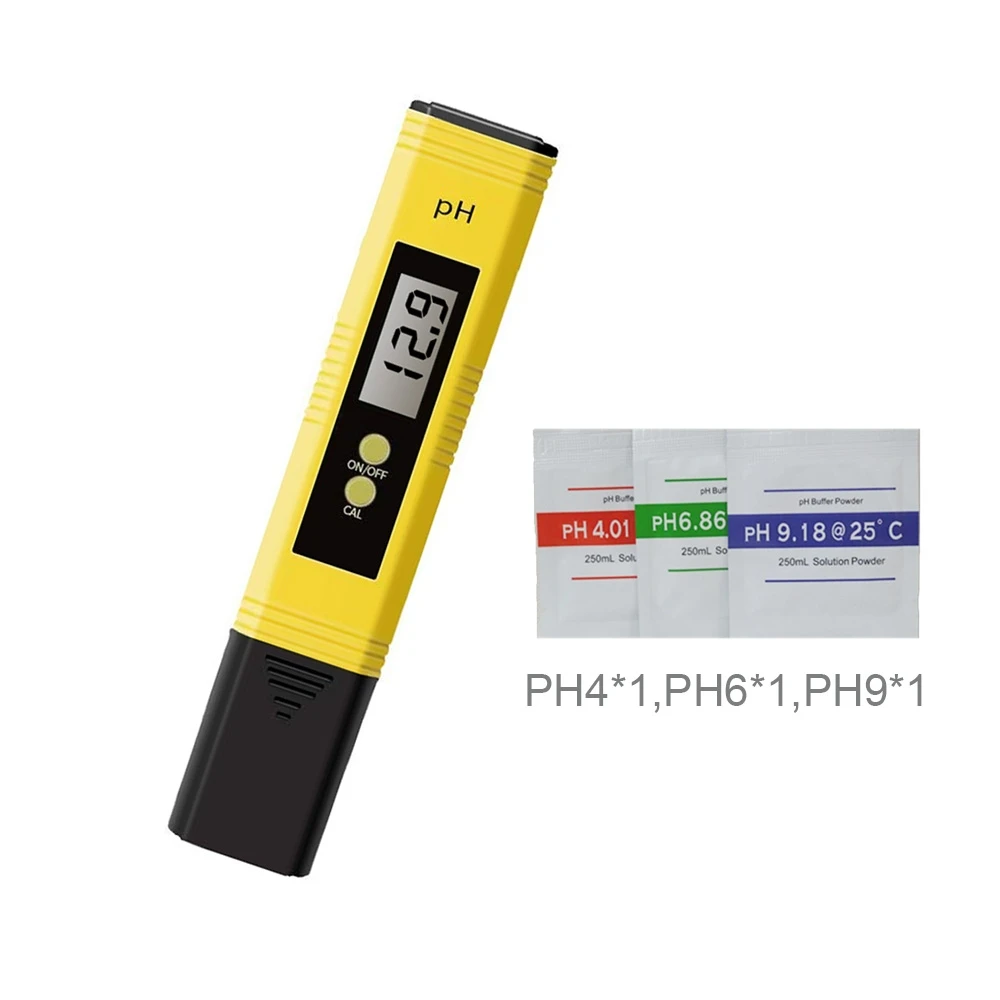 Цифровой PH метр с ЖК дисплеем Электрический тестер в виде ручки кислотности