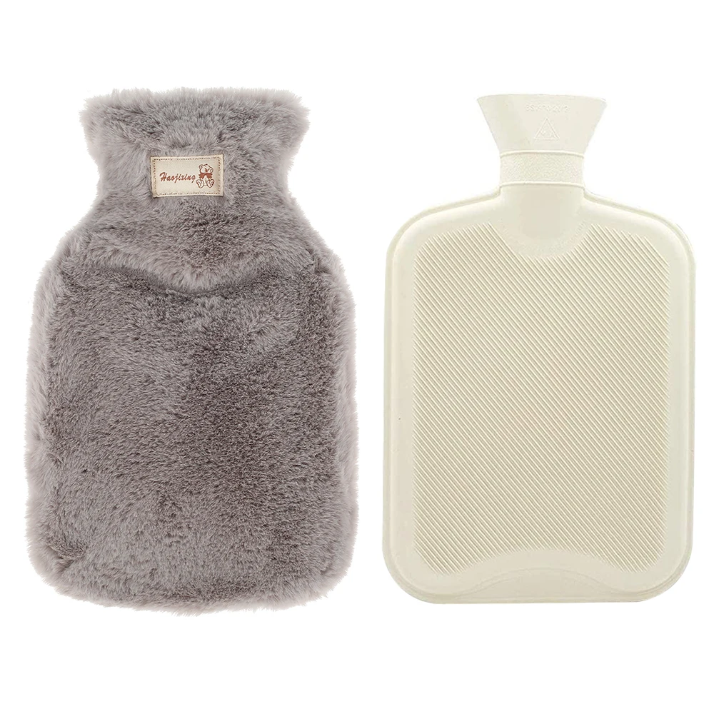 800/1800 мл бутылка для горячей воды мягкая сохранения тепла зимой портативная и