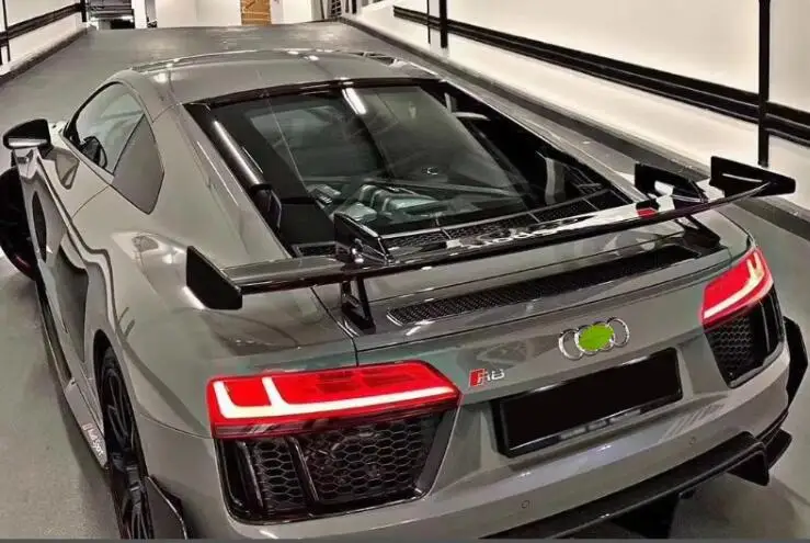 

Carbon Fiber Car Rear Wing Trunk Lip Spoilers For Audi A3 S3 A4 S4 A5 S5 A6 S6 A7 S7 RS R8 TT TTS TTRS (Fits Audi All Sedan)