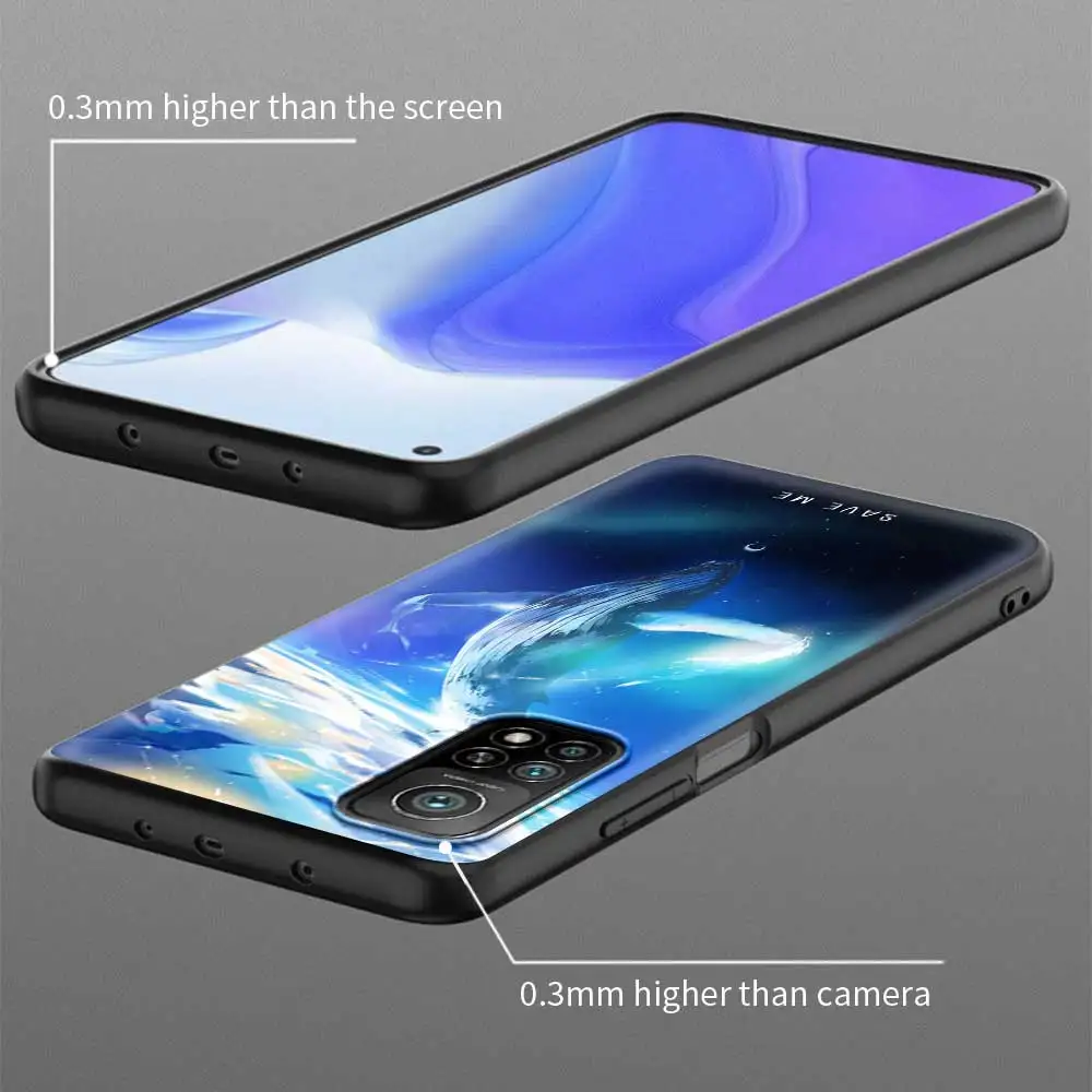 Чехол для телефона Xiaomi Poco X3 NFC F3 GT M3 Mi 10T Note 10 11 Lite 11T Pro 9T CC9 чехол с милыми рыбками