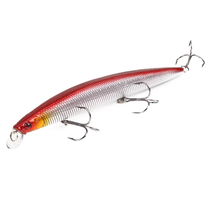 

Minnow Fishing Lure 18cm 26.5g Laser Hard Artificial Bait Sea Fishing Bait Crankbait Wobblers Plastic Big Fake Fish Lure