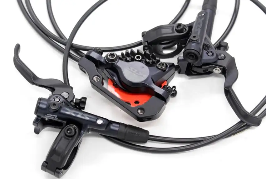 SLX M7100 M7120 тормоза MTB велосипед гидравлический дисковый тормоз металлические колодки