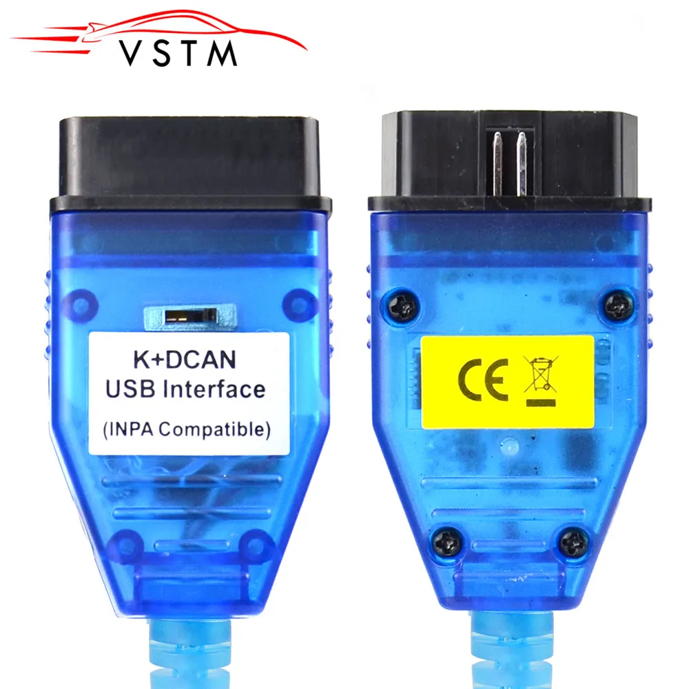 20Pin для BMW INPA K + CAN с чипом FT232RL переключателем DCAN USB кабель интерфейса|Кабели и