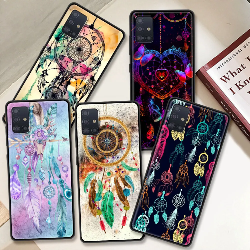 Чехол для телефона Samsung Galaxy A51 A71 A21S A31 A41 A11 A01 M30s M31 M31s черный мягкий чехол смартфона