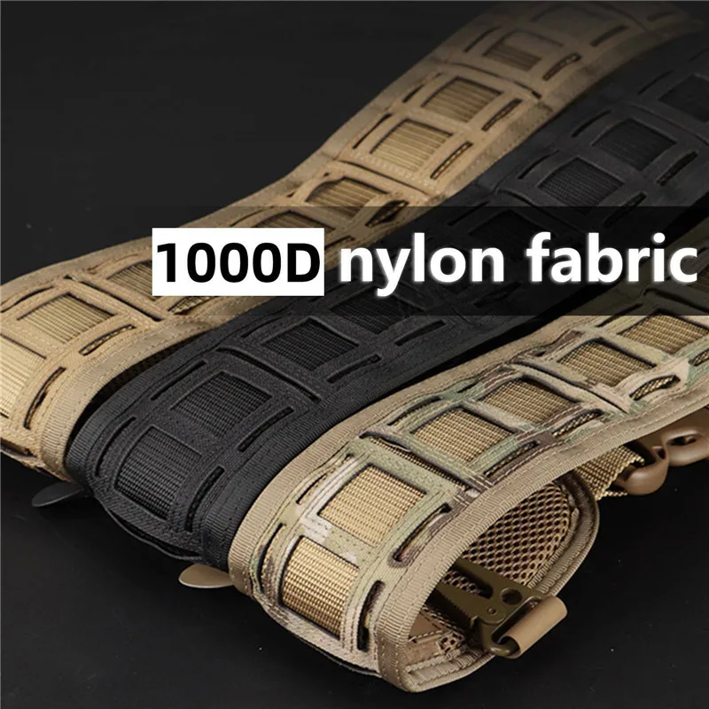 Ремень с мягкой подкладкой A7 боевой пояс в стиле патруль 1000 ден нейлоновый