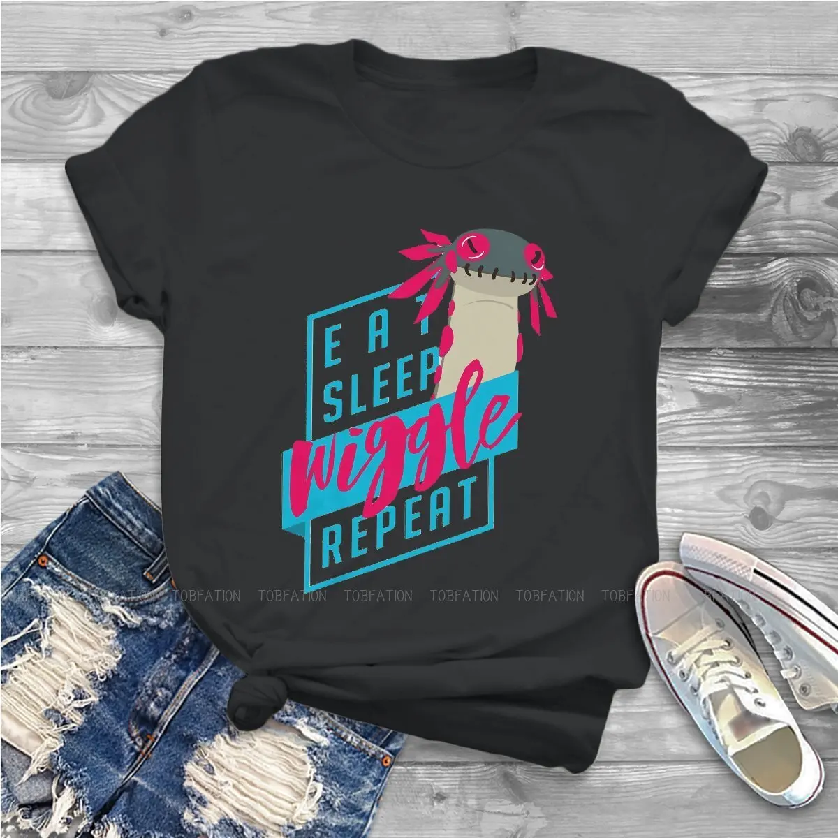 Футболка MENEAR женская повседневная с коротким рукавом уличная одежда Monster Hunter 4XL |