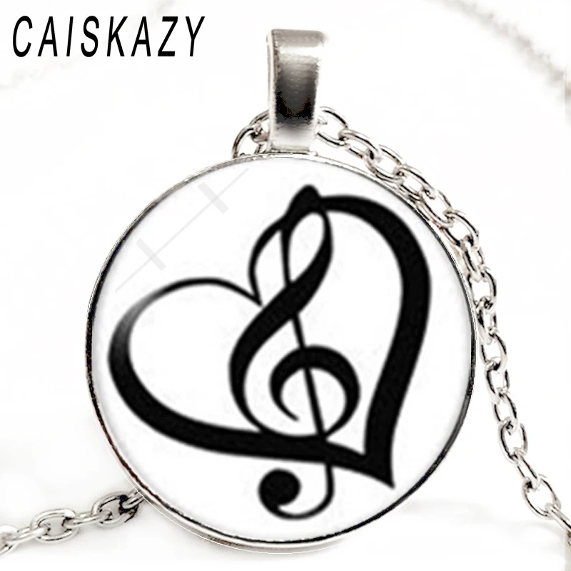 Винтажное ожерелье из кабошона с cd-проигрывателем и стеклянным куполом для