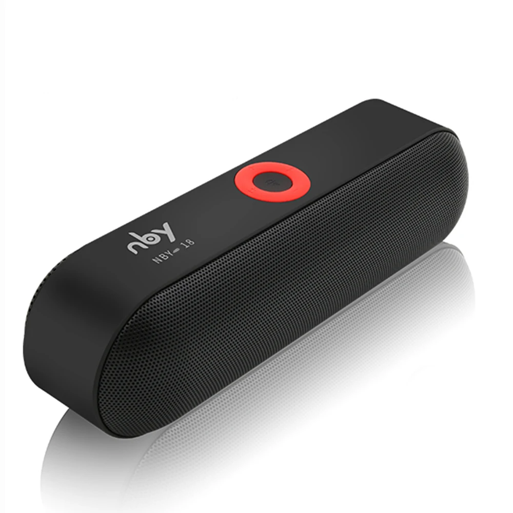 NBY 18 Bluetooth Динамик Портативный Беспроводной громкий HD стерео аудио звук Системы с