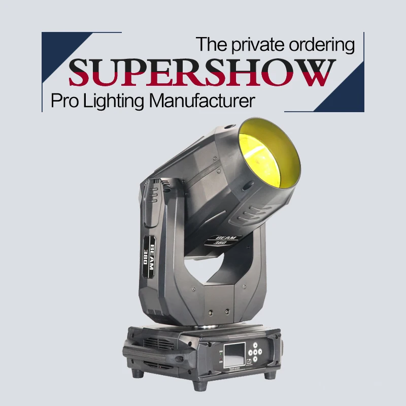 Высокая точность 380 Вт 20r Призма Шарпи луч перемещающаяся головка светильник для